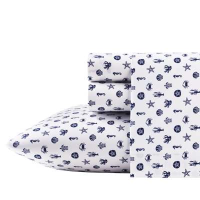 Ensemble de draps 100% coton 200 fils Poppy & Fritz