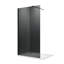 Walk in Shower Enclosure With Dark Grey Easy Clean Safety Glass -671703399-671703405