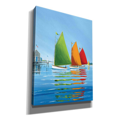 " Cape Cod Sail " by Sally Caldwell Fisher