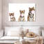 Bubble Gum Tigers sur toile-1323642809