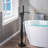 Velvet 1 Handle Waterfall Faucet with Diverter-82601658