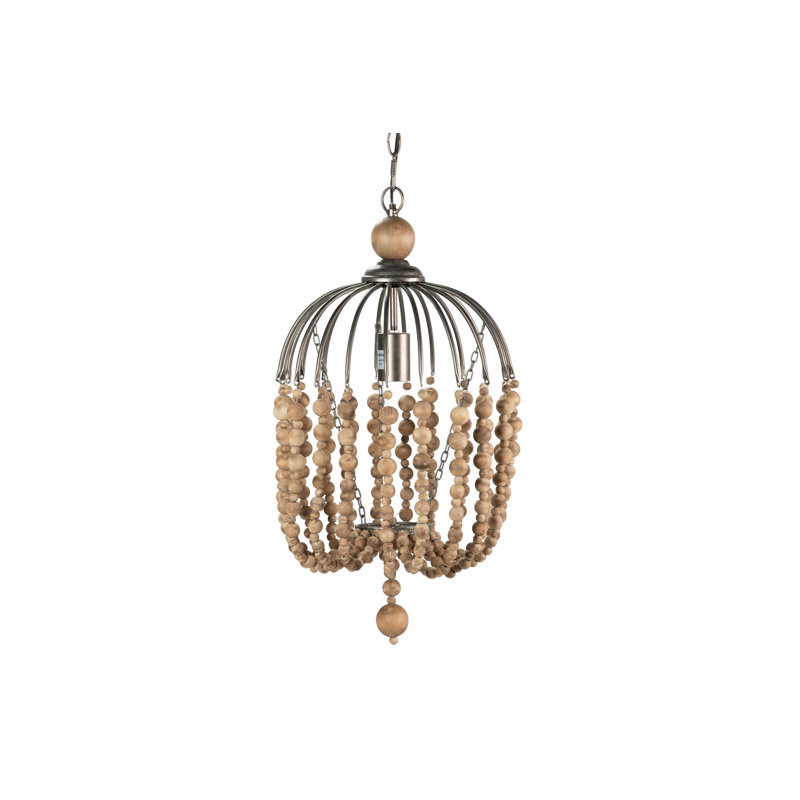 1 - Light Natural Unique/Statement Pendant