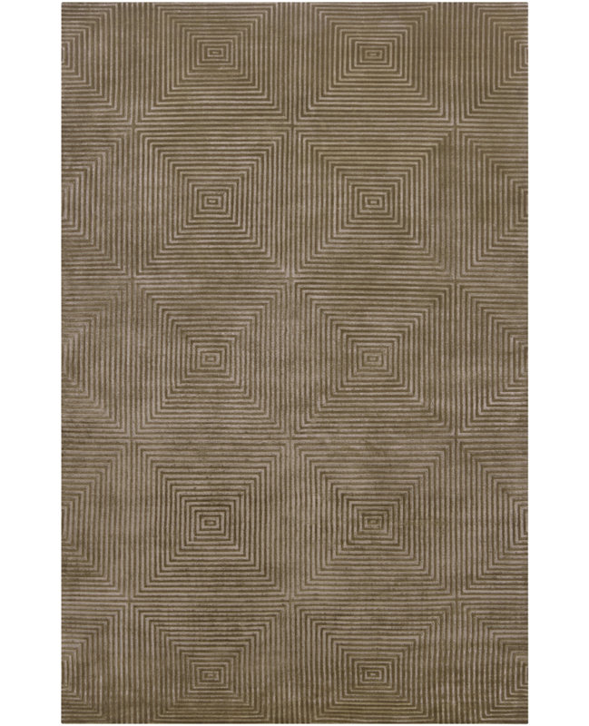 Elora Wool Geometric Indoor Rug, Rectangle 5' x 8'
