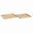 BRETT SQUARE DECORATIVE TRAYS, SET OF 2
