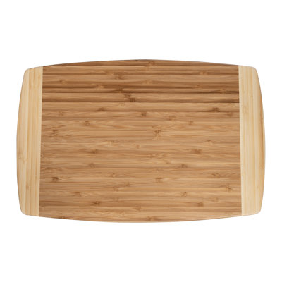 Joyce Chen Large Burnished Bamboo Cutting Board, 10X15-Inch