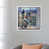 White Floater Framed selected