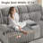 73.23"wide Pillow Top Arm Corduroy Upholstered Manual Double Reclining Loveseat-370263238
