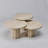 Ensemble de tables basses 3 pièces Amerigo