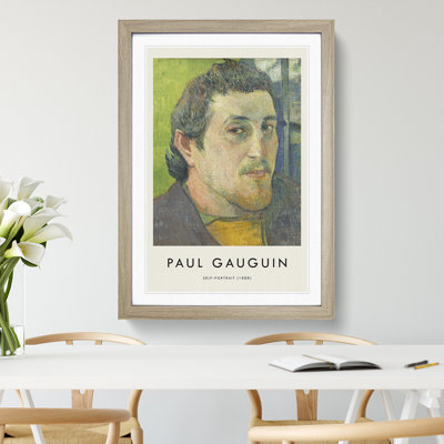 Self Portrait Vol.1 by Paul Gauguin - Picture Frame Painting
