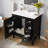 30'' Bathroom Vanity with Ceramic Sink-1602813104