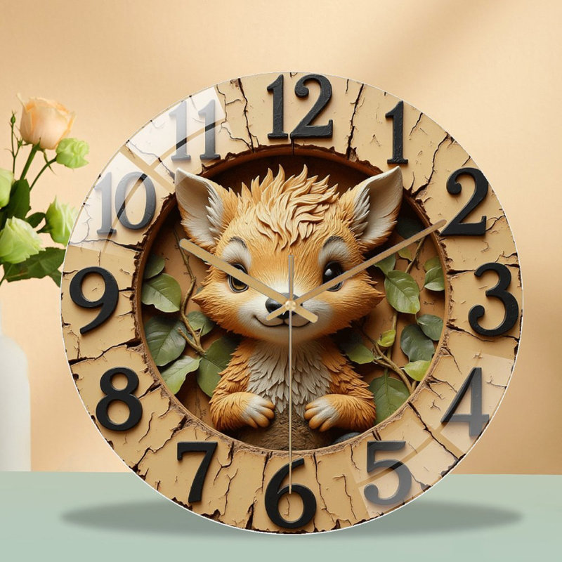 Horloge murale 12 po