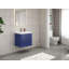 Ensemble de meuble-lavabo simple mural 24 po Carliss-2017350555-2122061679