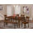 6 Piece Dining Room Table Set Contains a Rectangle Kitchen Table with Butterfly Leaf and 4 Dining Chairs with a Bench, 36x66 Inch, Espresso-20549022