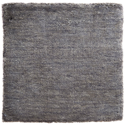 Modern Hand-Loomed Art Silk Grape/Pink Rug