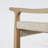 Solid Oak and Papercord Storage Bench-97912222