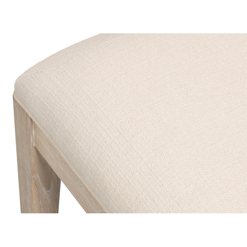 Ridge Upholstered Dining Chair, Beige