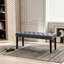 Repose-pieds rembourré et rembourré en velours-761787935