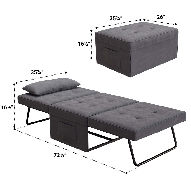 Charmante chaise ronde pour diverses pièces, rehaussant le confort et le style, Lin gris foncé