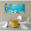 Fish And Sharks I Bora Bora Lagoon - Wrapped Canvas Print-309608910