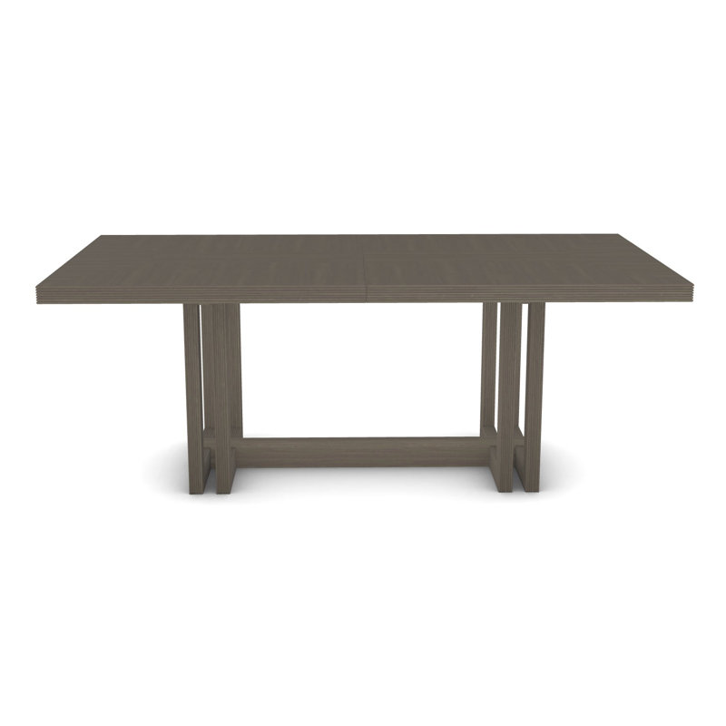 Axis Solid Wood Dining Table, Hampton