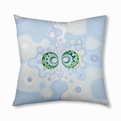 Abstract Reversible Throw Pillow