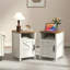 Table de bout Modern Farmhouse avec station de charge -88103347-88102140-88101913