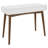 Izan 39-inch 1-drawer Wood Writing Desk White