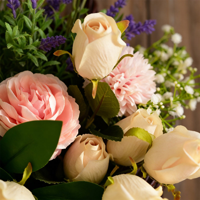 Wall-Mounted Artificial Flower