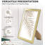 Gold Embossed Picture Frame