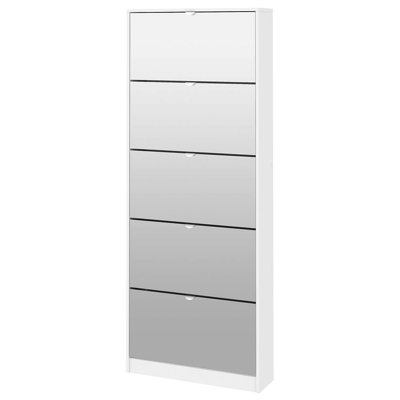 Oyee 5 Pair Shoe Storage Cabinet