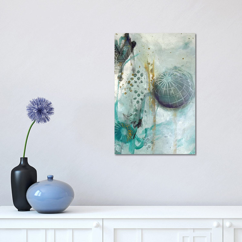 Fly Me To The Moon by Deb Chaney - Print on Canvas, 30.48 cm H x 45.72 cm W, Wrapped Canvas