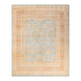 Classic One-of-a-Kind 8' 4" x 10' 4" Hand Knotted Area Rug