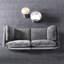 Grey Chenille Fabric Modular With Solid Wood Frame And High-elastic Sponge Couch In For Apartments