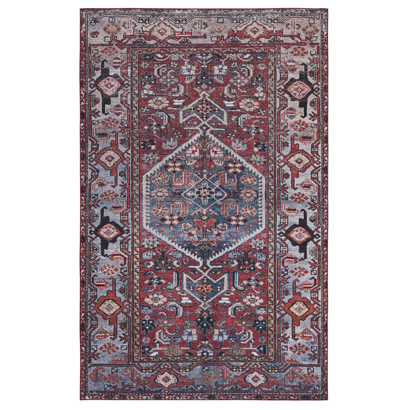 Tucson Performance Machine Washable Oriental Rug, Rectangle 3' x 5'