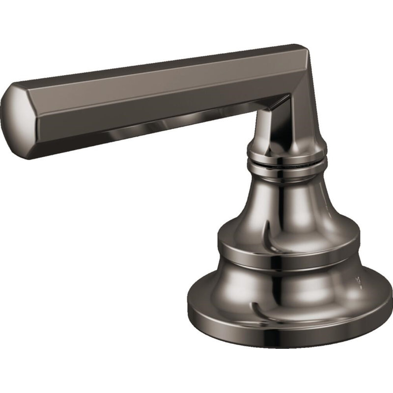 Beauclere™ Widespread Lavatory Faucet With Arc Spout, Lever Handle, Brilliance Black Onyx
