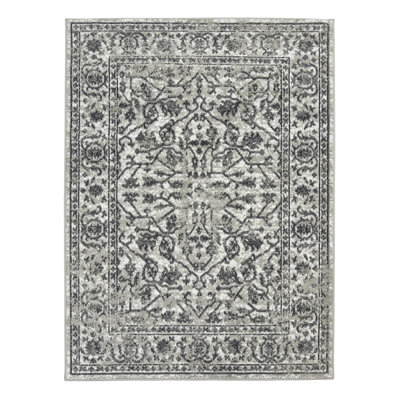 Tapis gris anthracite Calam