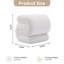Repose-pieds en velours avec repose-pieds et tabouret de maquillage-574856257