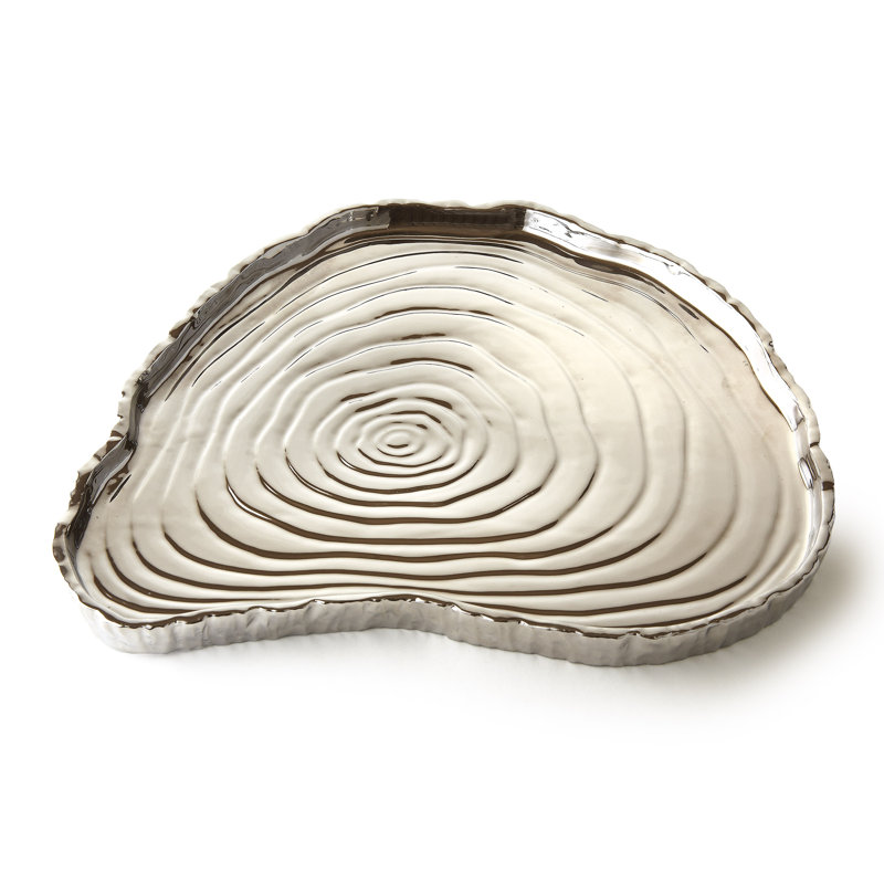Corinno Tray, Silver