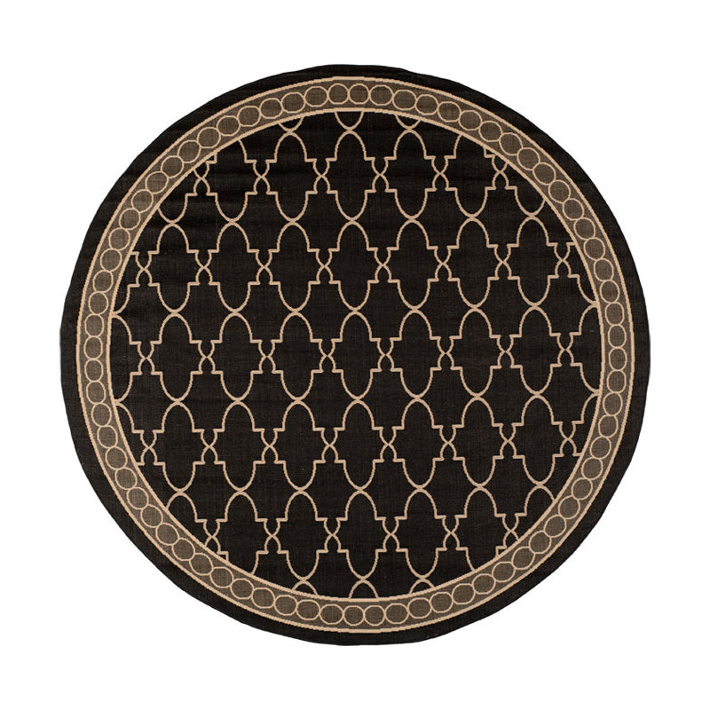 Tapis géométrique Carolino Performance, Rectangle 2 pi 7 po x 5 pi