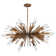 Minka Metropolitan Confluence - 12 Light Pendant in Piastra