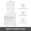 Polyester Box Cushion Dining Chair Slipcover