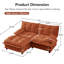 Canapé modulaire Cloud avec assise profonde en chenille confort-241714556