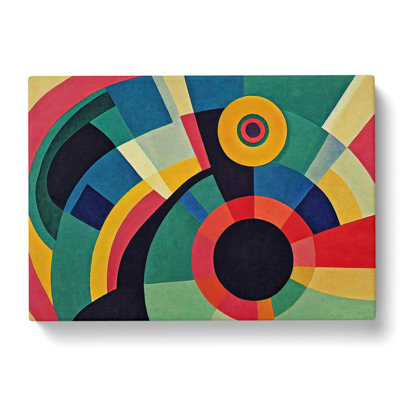 XXX-H1022-WF-8579X Sumptuous Modern Abstract Art - Wrapped Canvas Print, 40cm H x 60cm W x 3cm D