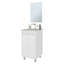 Armoire de salle de bain 2 portes Saratoga, blanc