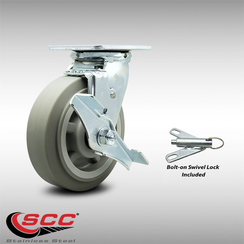 Thermoplastic Rubber Caster