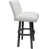 White Seat/Gray Base