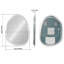 Darita Glass Novelty Mirror-1355177897