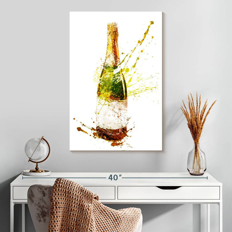 Yarlin Abstract Bottle, 30" H x 20" W