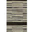 Wool Striped Area Rug-1670014887