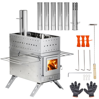 Rectangle Outdoor Fireplace